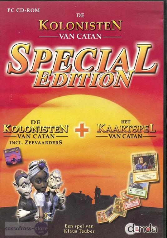 spoor Broederschap Postcode De Kolonisten van Catan - Special Edition (PC Cd-rom) - Sassafrass Store