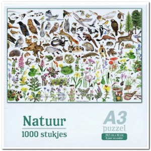 Natuur, de leukste legpuzzel ter wereld - 1000 Stukjes